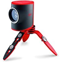 LEICA 2340525 Nivel láser de 2 líneas precisas y fiables- alcance hasta 60 m con receptor- Red-Black